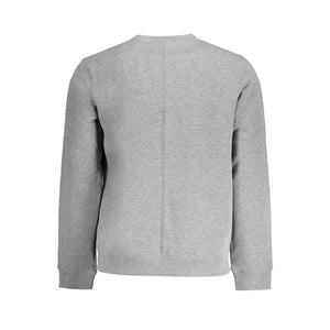 Calvin Klein Gray Polyester Men Sweater