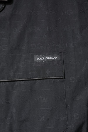 Dolce & Gabbana Black Cotton Men Pajama Set Sleepwear