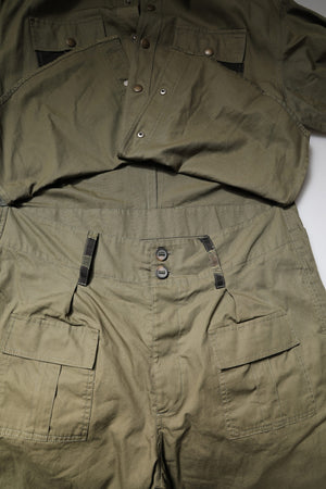 Dolce & Gabbana Brown Cotton Stretch Shirt Pants Casual Set