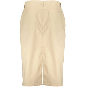 Gant Beige Cotton Women Skirt