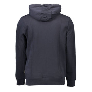 Napapijri Blue Organic Cotton Men Sweater