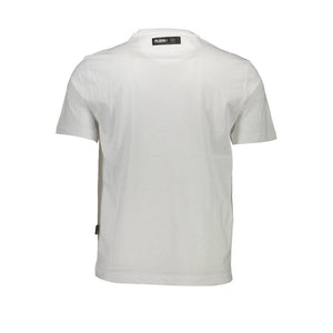 Plein Sport White Cotton Men T-Shirt