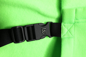 Dolce & Gabbana Green Polyester Hooded Sportswear Vest Sweater