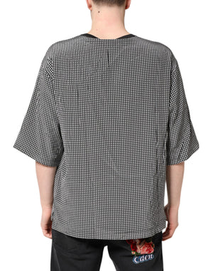 Dolce & Gabbana Black Graphic Print Short Sleeve T-shirt