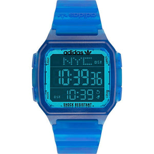 Adidas Blue Synthetic Sport Watch