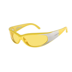 Arnette Yellow Resin Sunglasses