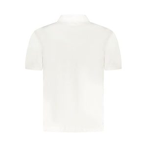 Guess Jeans White Cotton Men Polo Shirt