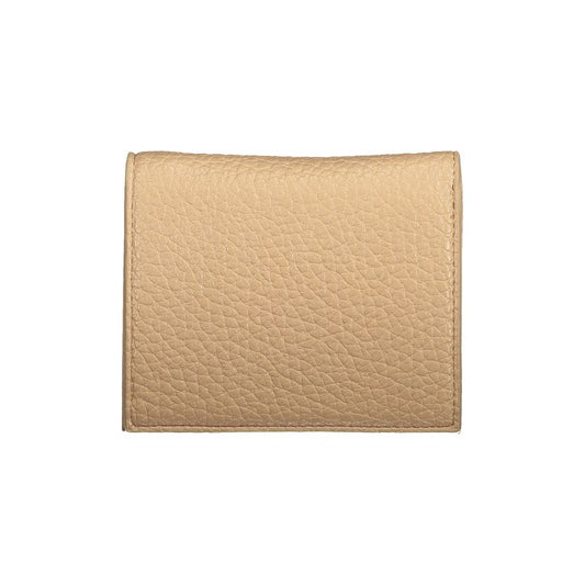 Mario Valentino Beige Polyurethane Women Wallet
