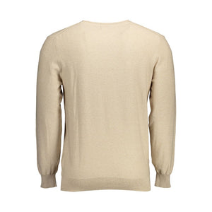 Gant Beige Cotton Men Sweater