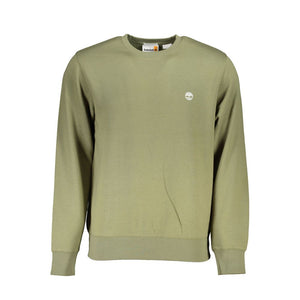 Timberland Green Cotton Men Sweater