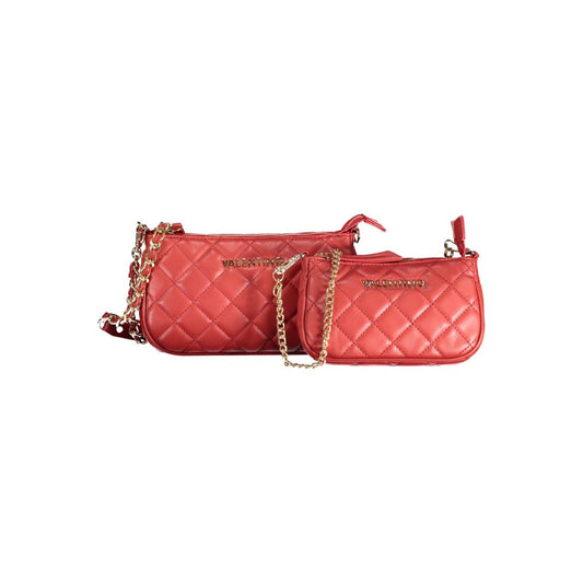 Mario Valentino Rosso Poliuretano Women Handbag
