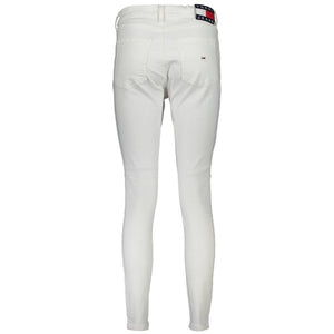 Tommy Hilfiger White Cotton Women's Jean