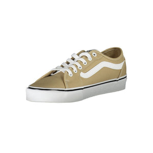 Vans Beige Leather Men Sneaker