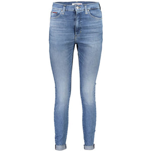 Tommy Hilfiger Blue Cotton Women Jeans