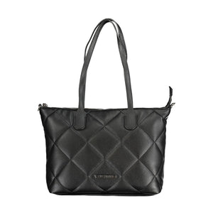 Mario Valentino Black Polyurethane Women Handbag