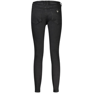 Guess Jeans Black Cotton Women Skinny Jean