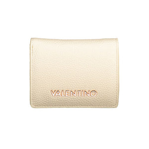 Mario Valentino Beige Polyurethane Women Wallet