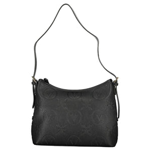 Mario Valentino Black Polyurethane Women Handbag