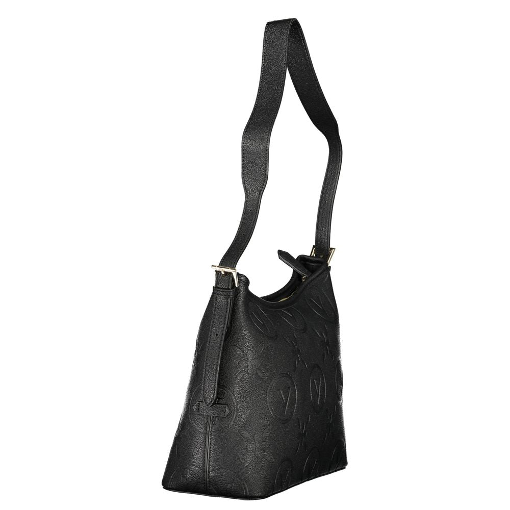 Mario Valentino Black Polyurethane Women Handbag