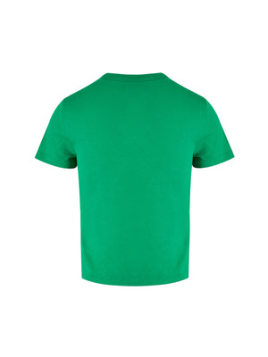 Gucci Green Cotton Logo T-Shirt