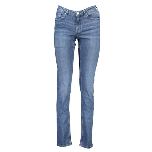 Gant Blue Polyester Jeans Denim