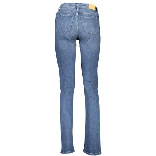 Gant Blue Polyester Jeans Denim