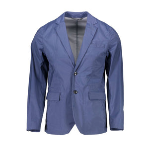 Gant Blue Nylon Men Jacket