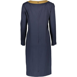 Gant Blue Viscose Women Dress