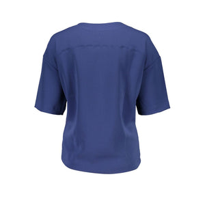 Gant Blue Cotton Women T-Shirt