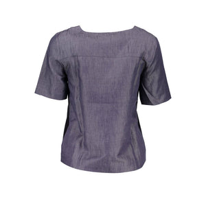 Gant Blue Cotton Women T-Shirt