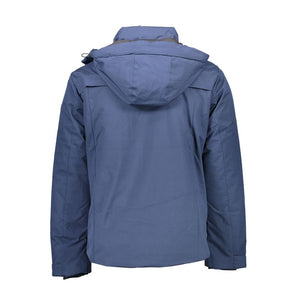 U.S. POLO ASSN. Blue Polyester Men Jacket