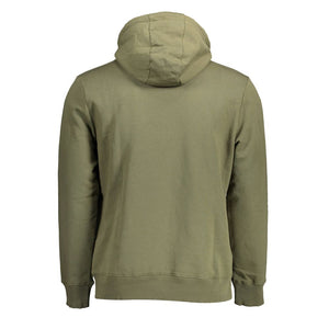Napapijri Green Cotton Men Sweater