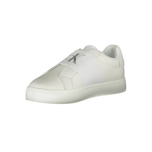 Calvin Klein White Leather Women Sneaker