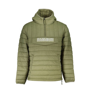 Napapijri Green Polyamide Men Jacket