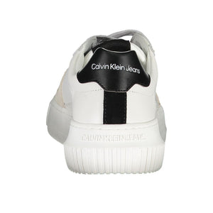Calvin Klein Bianco Leather Women Sneaker