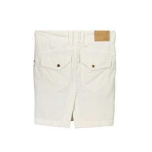 Patrizia Pepe White Cotton Women Skirt