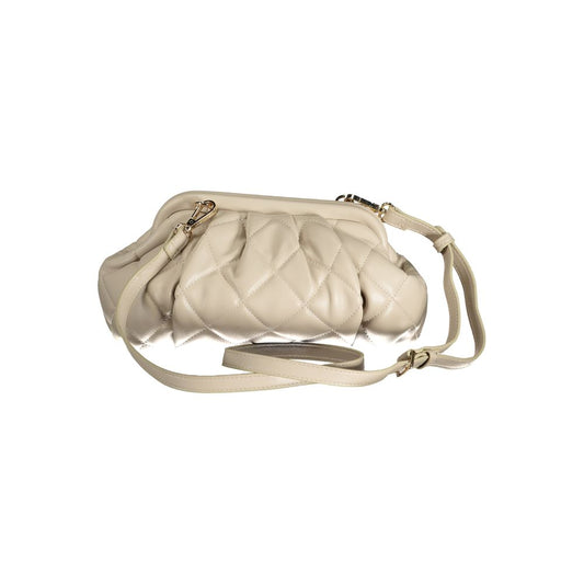 Mario Valentino Beige Polyurethane Women Handbag
