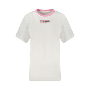 Guess Jeans White Cotton Women T-Shirt