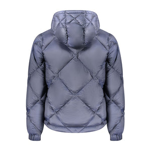 K-WAY Blue Polyester Men Jacket