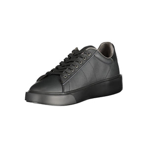 Blauer Black Polyurethane Men Sneaker