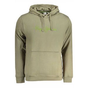 Pepe Jeans Green Organic Cotton Men Sweater