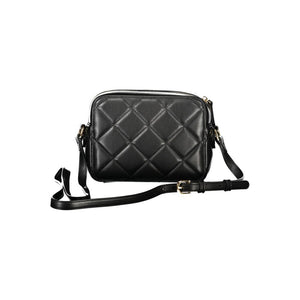 Mario Valentino Black Polyethylene Women Handbag