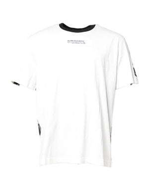 Dolce & Gabbana Multicolor Camouflage Crew Neck T-shirt