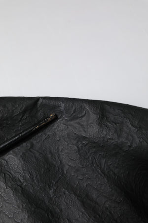 Dolce & Gabbana Black Cotton Short Sleeves V-neck T-shirt