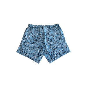 Trussardi Beachwear Light Blue Polyester Men Swim Trunk