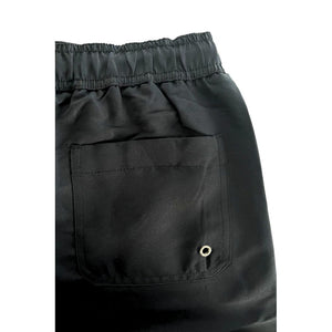 Trussardi Beachwear Black Polyester Men Swim Shorts
