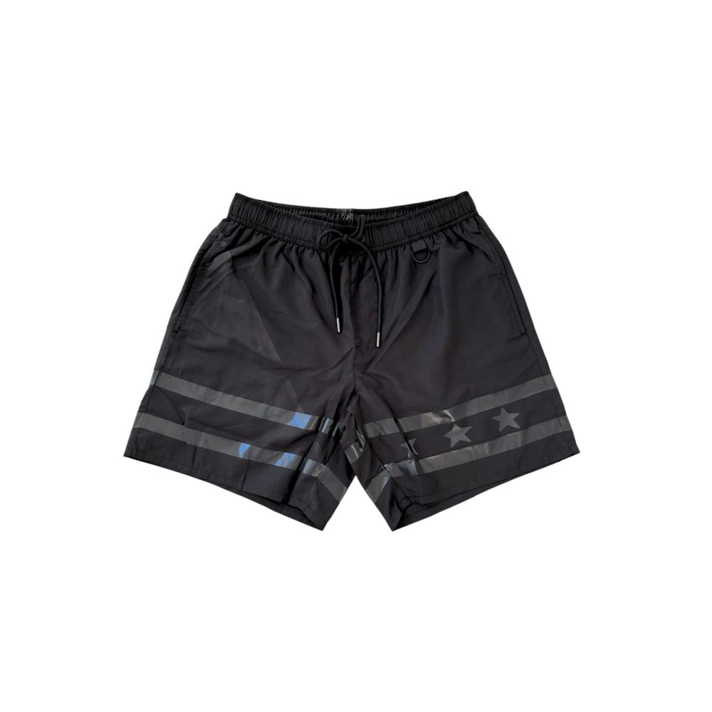 Iceberg Black Polyester Men Swim Short