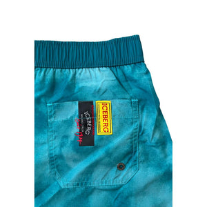 Iceberg Light Blue Polyester Men Swim Short