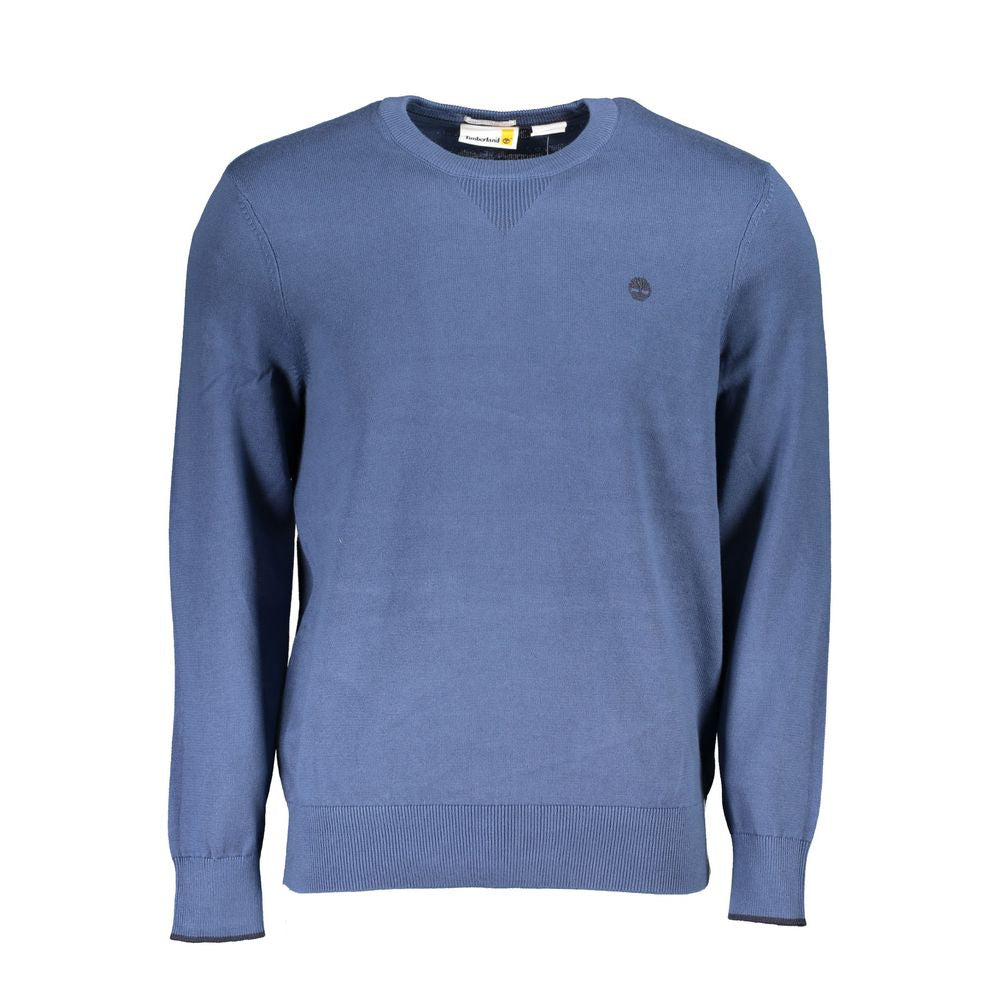 Timberland Blue Organic Cotton Men Sweater