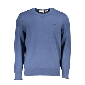 Timberland Blue Organic Cotton Men Sweater